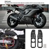 Pair Motorcycle Left Right Chain Adjusters Tensioners Replacement for Yamaha