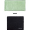 styleBREAKER Case for Sunglasses in Crocodile Look with Cleaning Cloth,