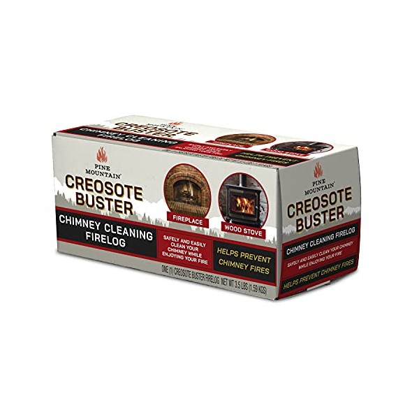 Pine Mountain Pine Mountain Creosote Buster Chimney Cleaning Safety Firelog