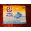 Arm & Hammer Power Sheets Laundry Detergent, Fresh Linen 50ct,