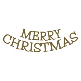 Merry Christmas Window Décor Vinyl Decal Joy Holiday Present Gift Spirit Sticker