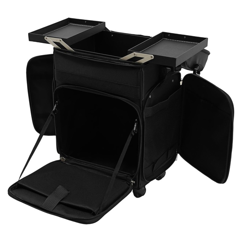 Fronimo Travel Cosmetic Organizer Makeup Train Case Professional All-Terrain Wheels