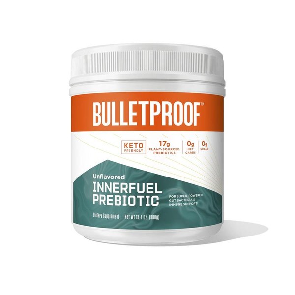 Bulletproof InnerFuel Prebiotic (380g / 13.4 oz), 3 Tub Super Saver Bundle