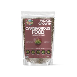 Carnivorous Plant Food – Premium Fertilizer – Tailored nutrients for Sensitive Insect-Eaters Like flytraps and Pitcher Plants by Old Cobblers Farm (5 lbs)