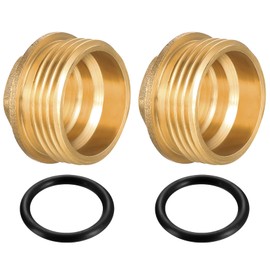 Pack of 4 Reducers 3/4 to 1/2, Brass Reducer 3/4 to 1/2 Inch (1-2)