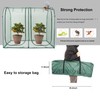 Poray Large Tunnel 73''x37''x61''Plant Netting Cover,5FT Tall Crop Cage Tomato