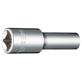 Tone HP3S-08L Deep Socket (6 Angle) 0.3 inch (9.5 mm) Drive Angle (3/8 mm), Double Side Width 0.3 inches (08 mm)