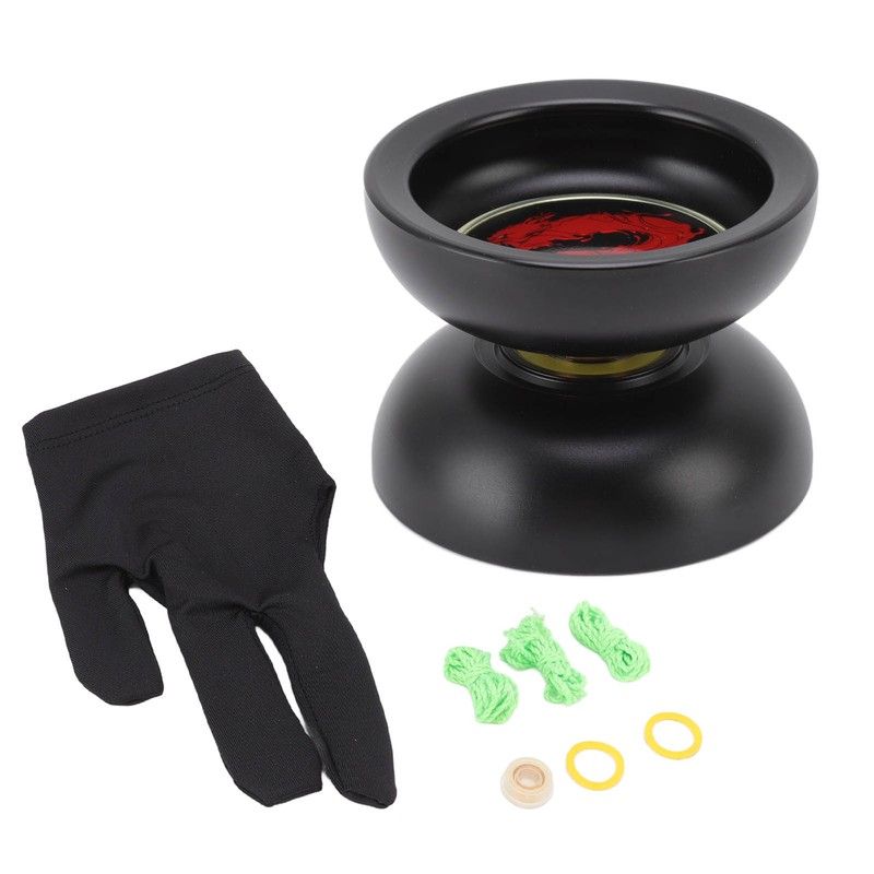 Kids Yoyo Ball U Shape Unresponsive Bearing Stable Rotation Alloy