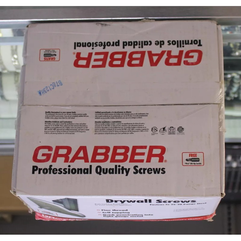 GRABBER 268 6 x 1-1/8-in, Bugle Head, Phosphate, (10.000 Pcs.)