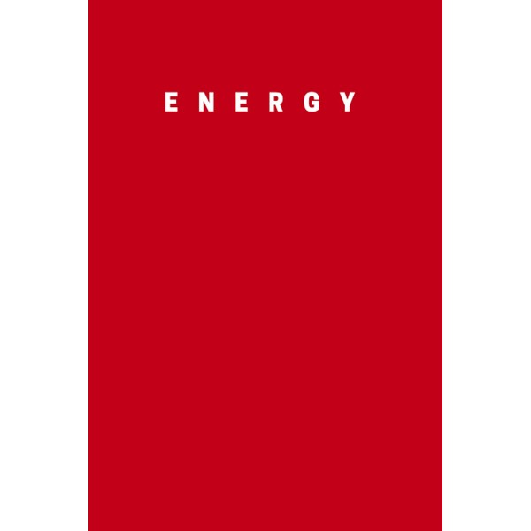 ENERGY Journal - Blank Notepad - Diary Pad - Lined