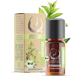 Organic Oregano Oil Essential Oil (Origanum Vulgare) Wild Growth Oregano Oil Organic from Spain (Oregano, 10 ml)
