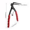 MFBJXC Snap Ring Pliers, 90 Degree Long Nose Pliers Internal