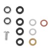 Fishing Reel Handle Metal Knob with Fittings Replacement Parts for