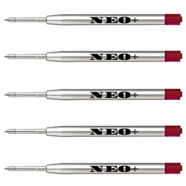 High-Quality Metal Ballpoint Pen Refills, Heavy-Duty, Medium Size, Also Suitable for Parker Ballpoint Pens G2 style refill lead.