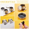 UNICRAFTALE 2pcs Stainless Steel Oil Painting Cups Single Palettes Container