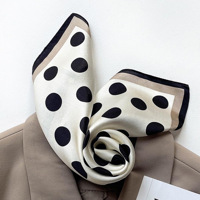 [Euyqs] Women's Scarves 100% Silk Uniform Office Scarves Handkerchiefs, #102