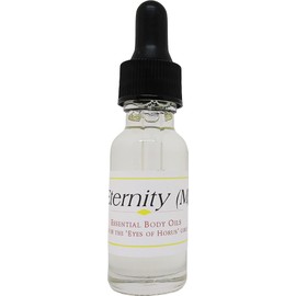 Eternity - Type For Men Scented Body Oil Fragrance [Glass Dropper Top - Light Gold - 1/2 oz.] - ID#36306