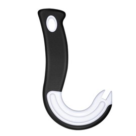 ZHjuju Manual Can Opener, Ring Pull Glass Opener, Ring Pull Glass Opener, J Shaped Kitchen Aid Hook, Can Opener for Locking Rings, Canning Cans with Locking Rings, Black