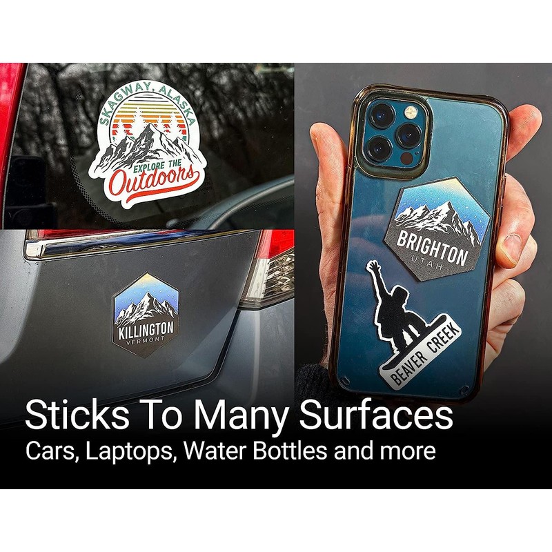 Franconia Notch New Hampshire 2-Inch Vinyl Decal Sticker Outdoors Hike