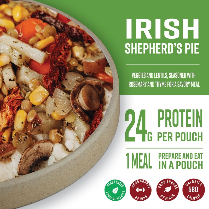 Nomad Nutrition Irish Shepherd’s Pie | Instant Freeze Dried Backpacking