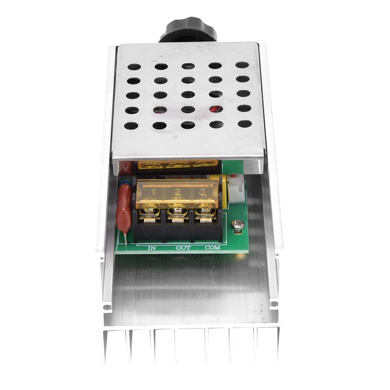 6000W SCR AC Electronic Voltage Regulator Speed Control Dimming Thermostat
