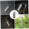 BESPORTBLE 1pc Stainless Steel Whistle Loud Referee Whistle Signaling Whistle