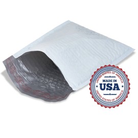 Sales4Less #000 Poly Bubble Mailers 4X8 Inches Padded Envelope Mailer Waterproof Pack of 25