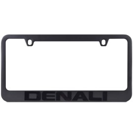 Eurosport Daytona Denali Stealth Blackout License Plate Frame