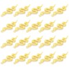 Lind Kitchen 20PCS Snake-Shape Charms Pendants Accessory Mixed Smooth Metal