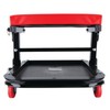 Performance Tool W85021 Folding C-Frame Creeper Rolling Work Seat with