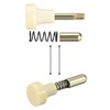 uxcell Plunger Latches Spring-Loaded 6.3mm Dia Head 5.5mm Dia Spring