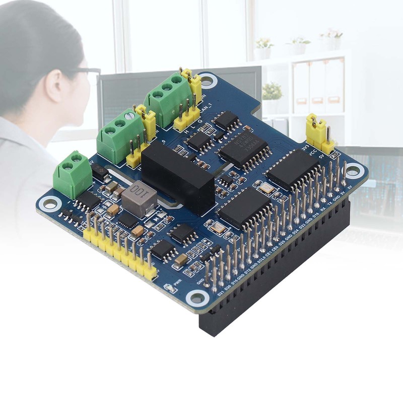 CAN Bus Expansion Board Dual Chip Stackable 2 Channel Isolated