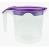 1 Liter Plastic Water Fruit Juices Jug Milk with Lid