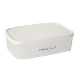 Willmax EMBALANCE Storage Container, Rectangular Container, XS 12.5 fl oz (370 ml), White T12213