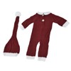 Breathable Baby Photography Photo Props Set Soft Mohair Jumpsuits Hat