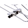 Quality Metal Pant/Skirt Blouse Hanger 10-Pack, Heavy-Duty Skirt Hangers with