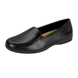 Easy Spirit Women's Devitt Loafer, Black 001, 9 Narrow