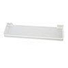 Shower Caddy Wall Mount Organizer Shelves Aluminium Cream Style Large