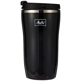 Melitta Thermobecher, Druckverschluss, 100% luftdicht, schwarz, 250 ml