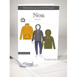 Sewing Pattern and Sewing Instructions - Men's Jumper - Noa