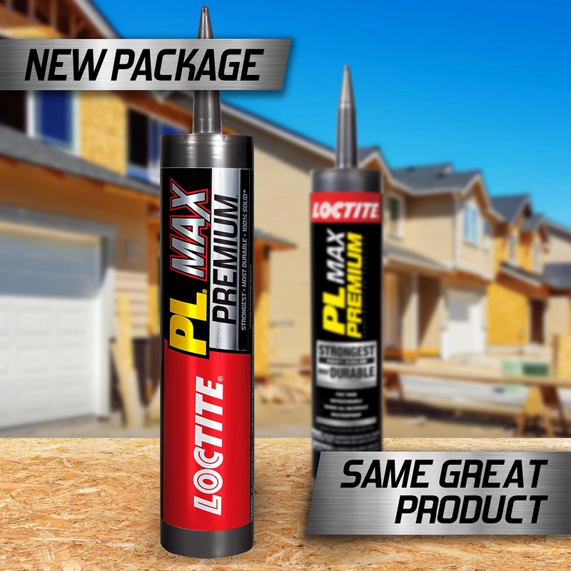 Loctite PL Premium Max Construction Adhesive, 9 fl oz Cartridge,
