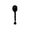 Black Chinese Hat with Pigtail - 1 Pc, Oriental Design