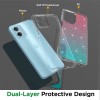 For TCL 40 XE 5G Gradient Sparkle Hybrid Case -