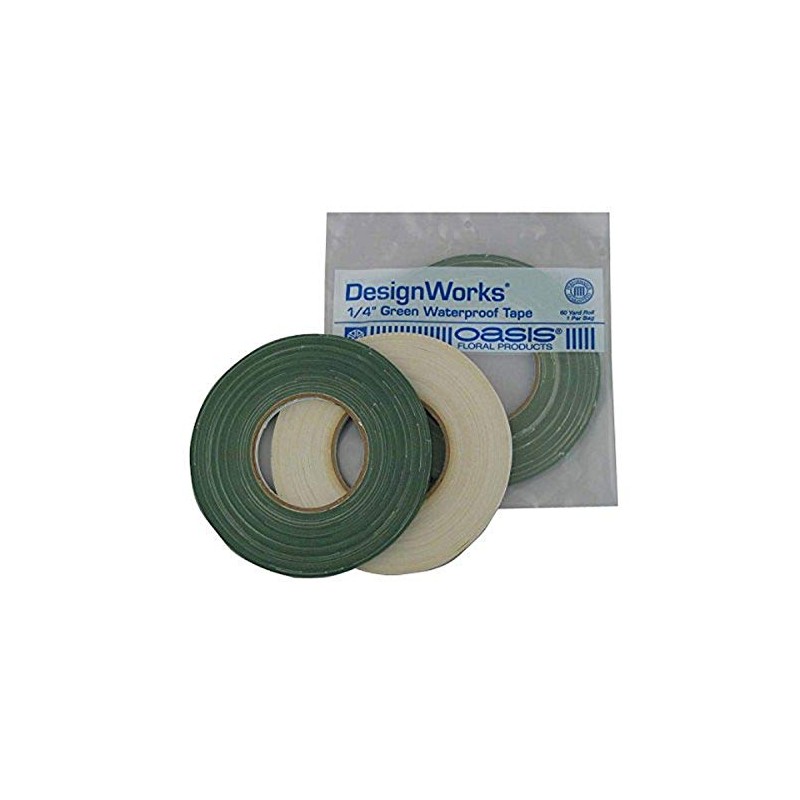 Oasis 1/4" x60yd Green Waterproof Tape