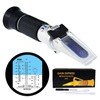 5-in-1 Automotive Battery Antifreeze Refractometer ATC for Specific Gravity, Ethylene
