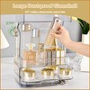 Cosmetic Organiser, Portable Make Up Organiser, Transparent Acrylic Beauty Organiser,