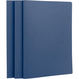 Yarotm Notizbuch A4 Kariert - 3 Stück Notebooks A4 Königsblau 21x29.2cm - 100GSM Papier Kariert 5x5mm Tagebuch - 80 Seiten/40 Blatt Collegeblock Notizheft A4 - Notizbücher Notizblock
