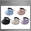Buzz Selection CAP261 Women's Visor Cap, One Color Hat, Golf,
