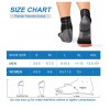 Paplus Plantar Fasciitis Sock (6 Pairs- L) Men & Women.