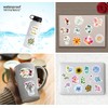 200pcs Mixed Flower Stickers for Girls and Women, Trendy Floral
